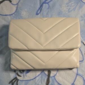 Urban Expressions Quilted XBody W Woven Strap NWT